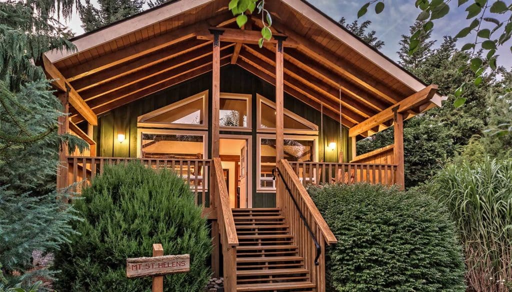 The best luxury cabins in Washington for romantic winter getaways