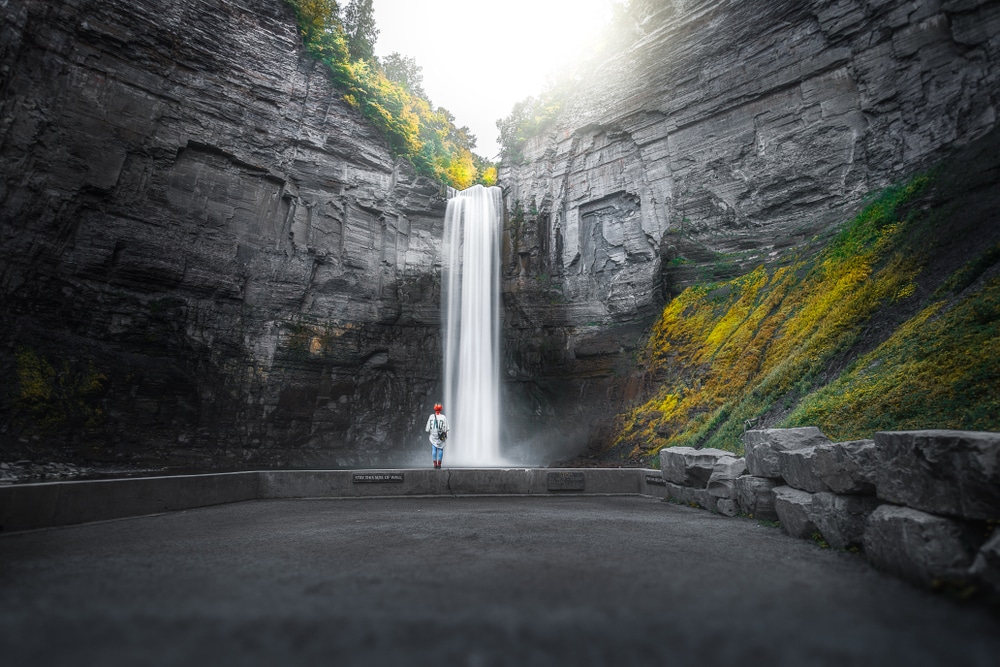 One of the most well-known Finger Lakes waterfalls, Taughannock Falls State Park