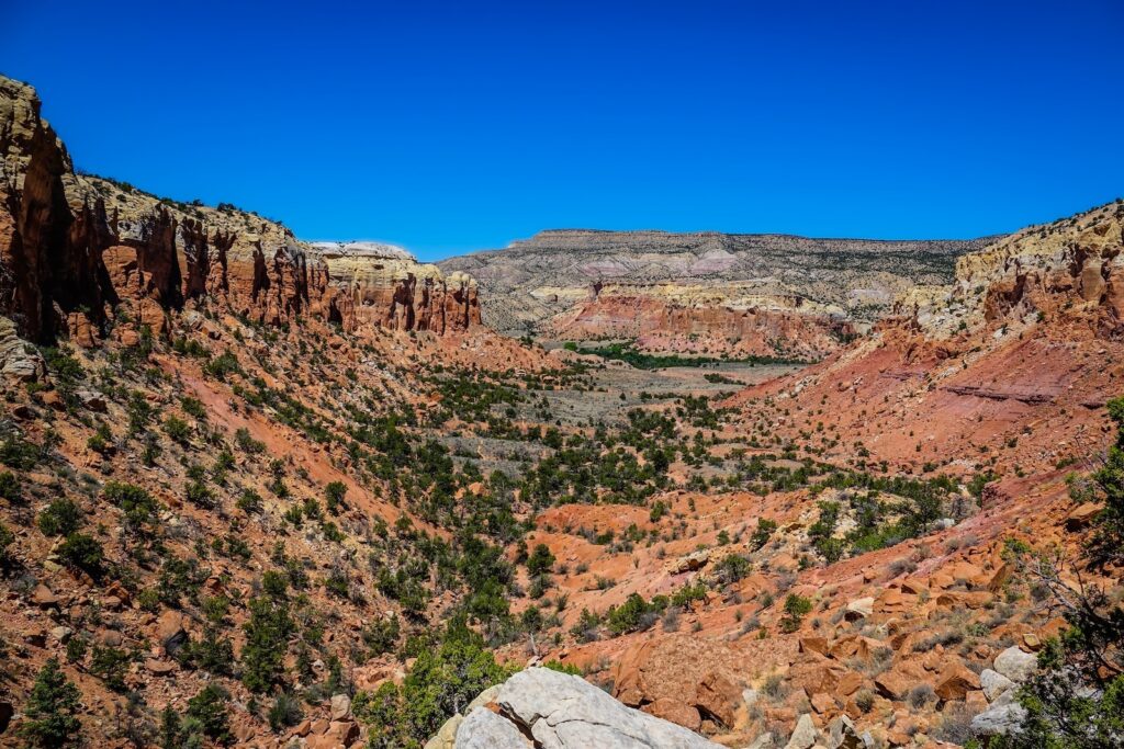 Scenery near Ghost Ranch, one of the best day trips from Santa Fe