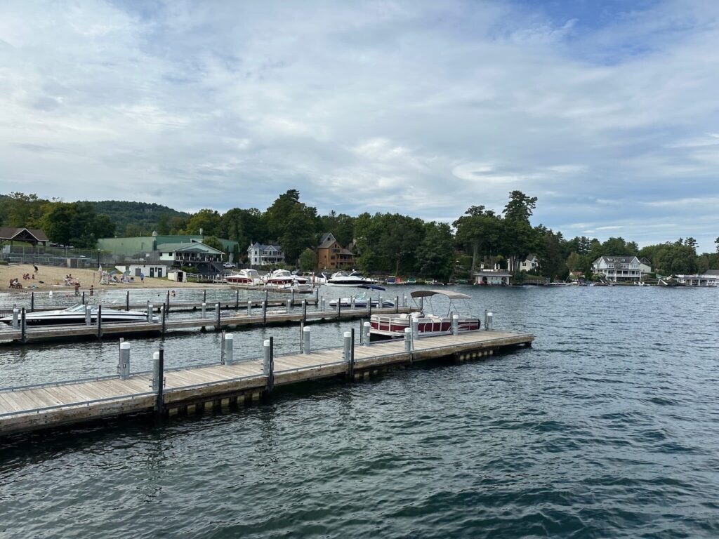 View of lake George taken at Bolton Landing, New York, View of lake George taken at Bolton Landing, New York, One of the best Upstate New York Towns to Visit This Summer