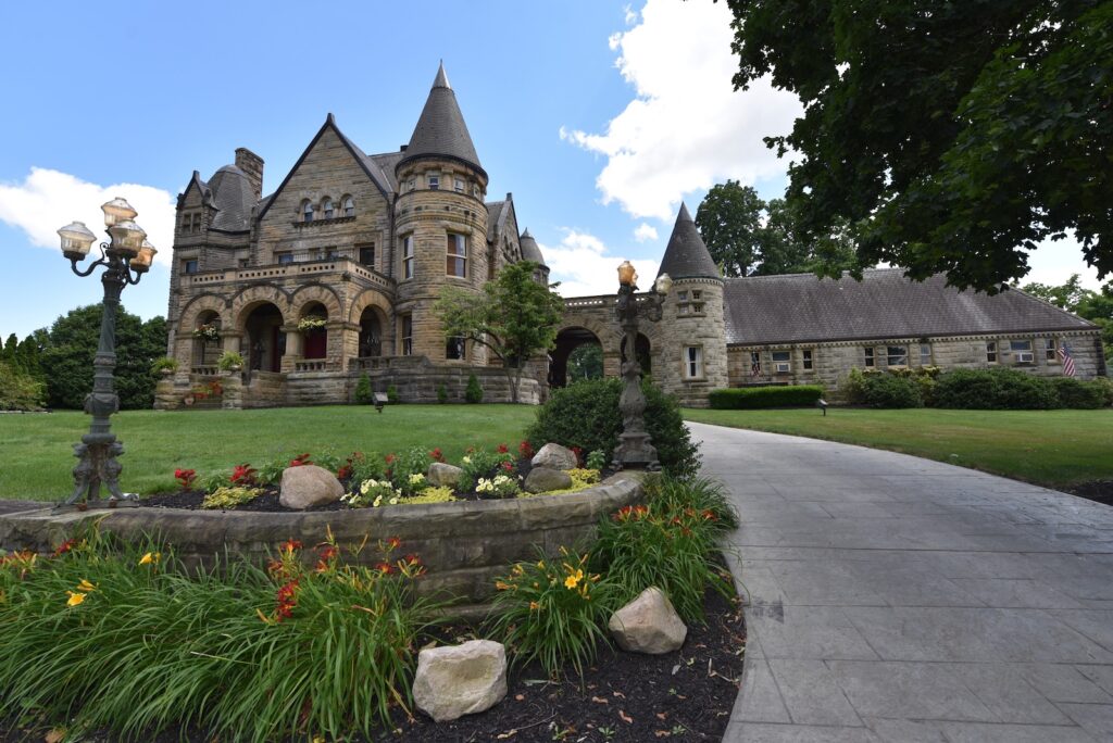 One of the best things to do in Downtown Sharon PA is explore the historic Buhl Mansion