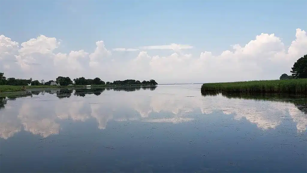 Gorgeous waterways along the Chesapeake Bay on the Eastern Shore of MD near Rock Hall