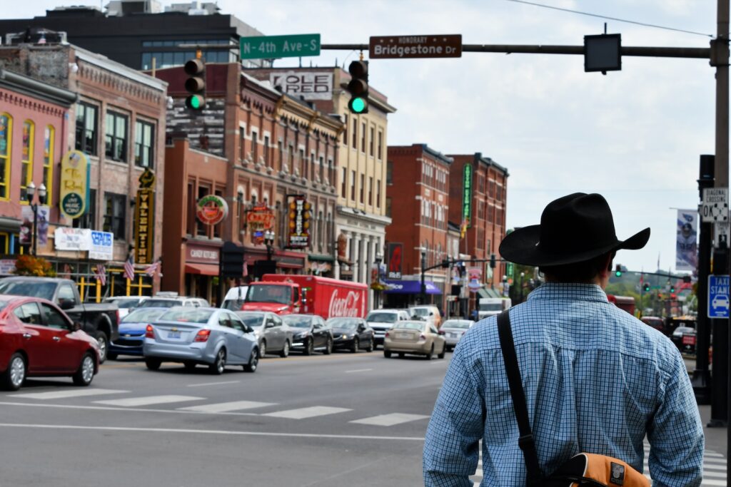 Classic Nashville man about to hit the Trolley Tour in Nashville