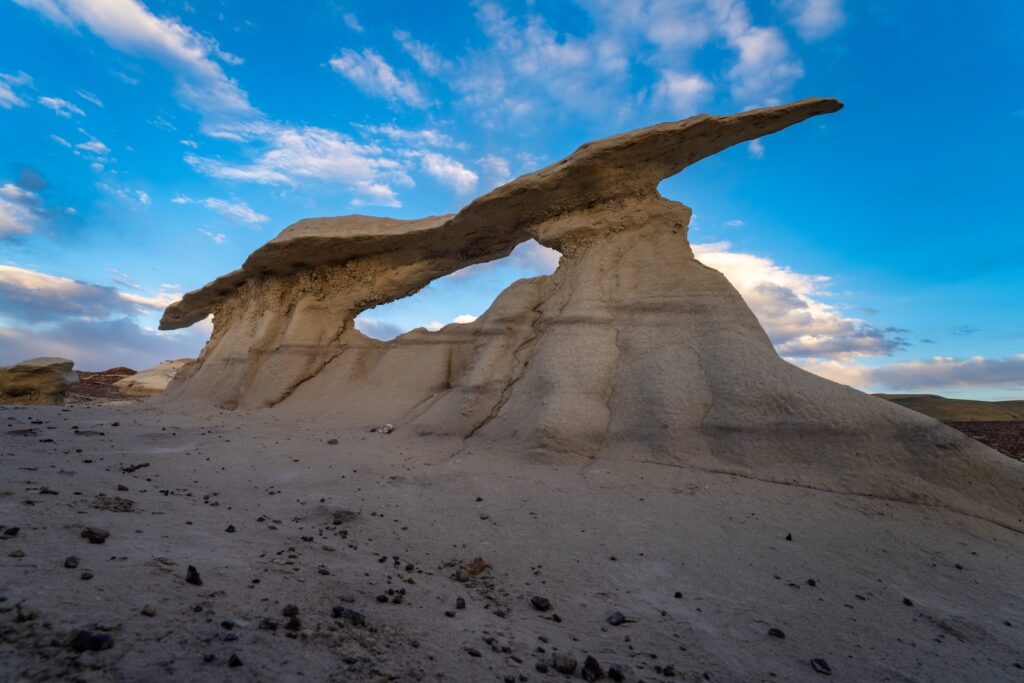 Visiting the Bisti Badlands is one of the top things to do in Farmington NM