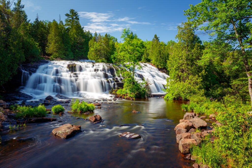 Waterfalls in Michigan, you'll find a lovely collection in Upper Peninsula Michigan