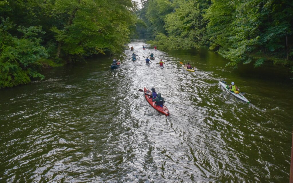 Kayaking at Shenango River Lake