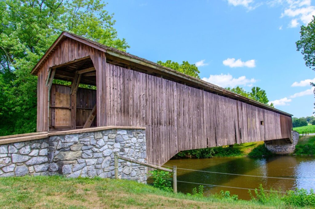 Tour Iconic Covered Bridges: one of the most interesting things to do in Lancaster PA