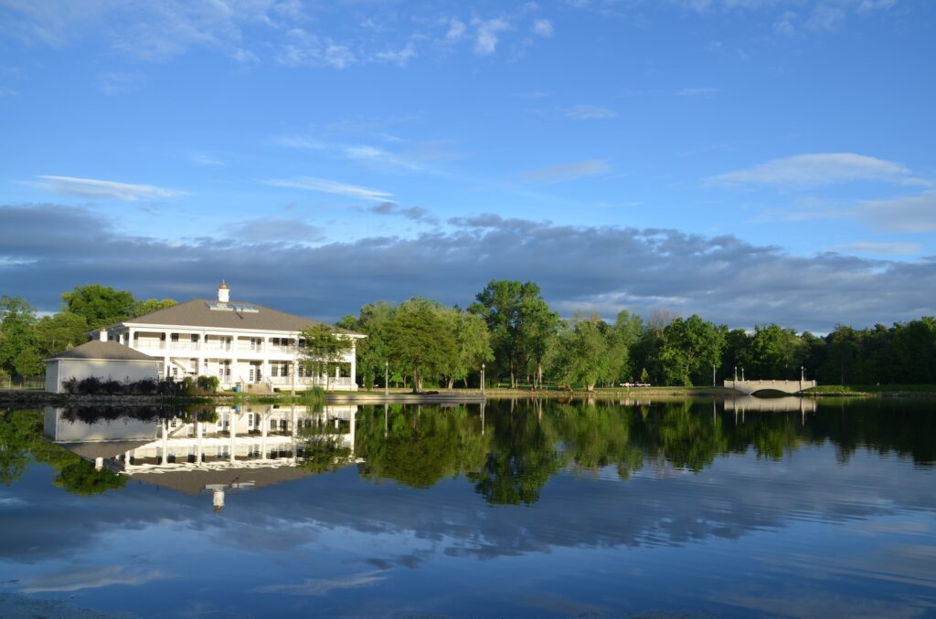 Beautiful Lake Julia at Buhl Park near Sharon PA