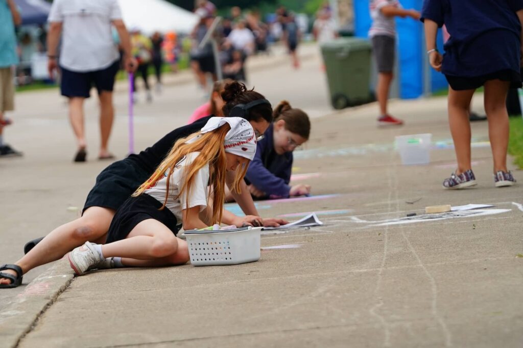 Wausau Events like Chalkfest keep the summer feeling lively