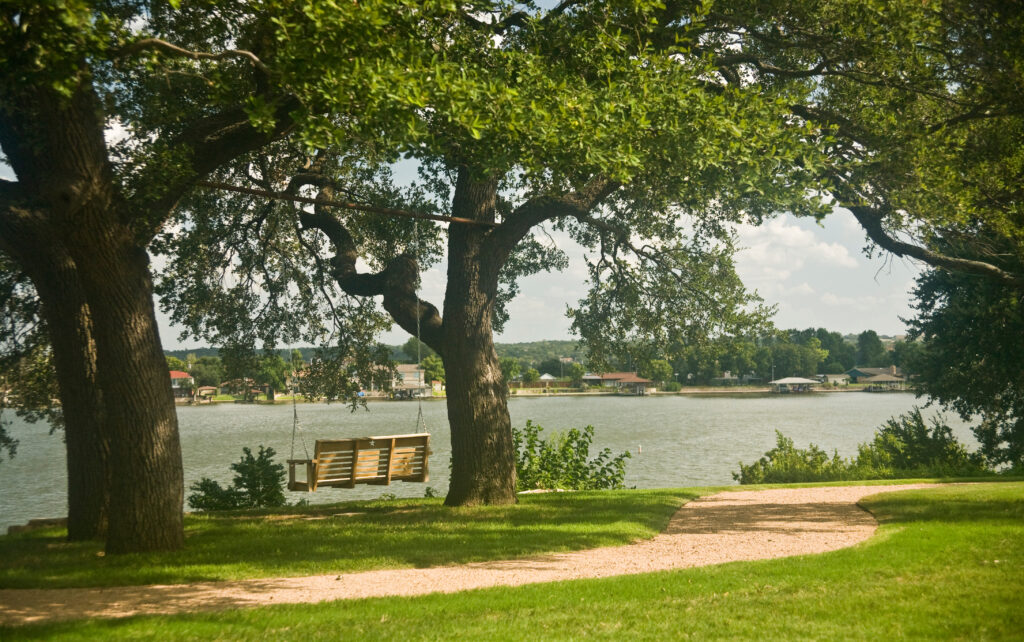 Lake Swing on Lake Granbury, anniversary getaways in Texas