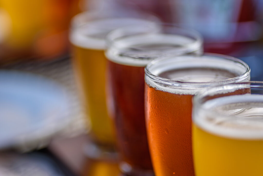 enjoy flights of beer at the best breweries in Mississippi