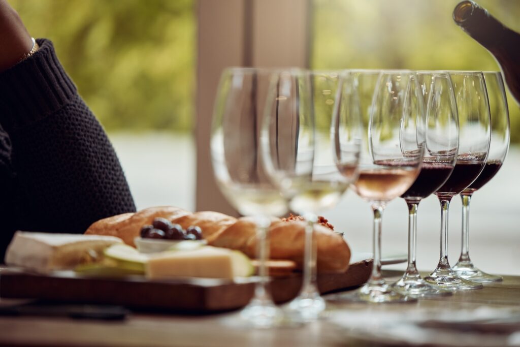 San Juan Island wine tasting